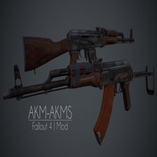 AKM - Assault Rifle for Fallout 4 - Mod Download