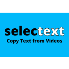 Selectext - Copy text from videos!