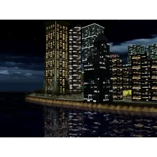Night City 3D Screensaver