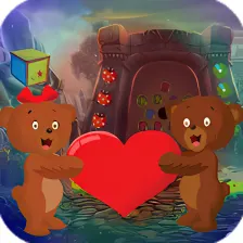 Best Escape Game 546 Love Bears Rescue Game
