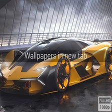 Lamborghini Terzo Millennio New Tab