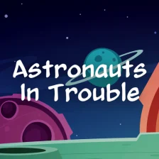 Astronauts In Trouble FlipFont
