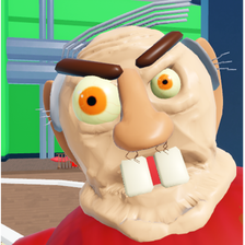 ESCAPE EVIL GRANDPA OBBY