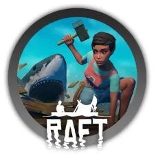 Novo Jogo de Sobrevivência No Mar ! - RAFT - #1 (link do download na  descrição) 