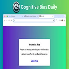 Cognitive Bias Daily