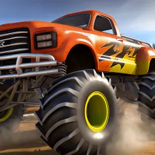 Fearless Army Monster Truck Derby Stunts