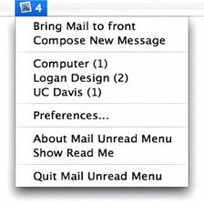 Mail Unread Menu para Mac - Descargar