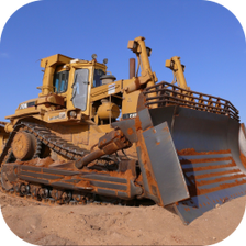 Bulldozer. Smart Wallpaper