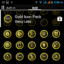 New Gold Icon Pack Free