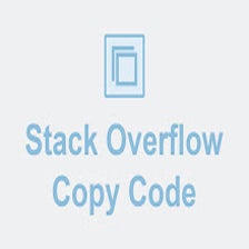 Stack Overflow Copy Code