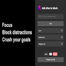 Focus: Block Websites & Stay Focused