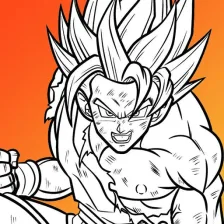 Ultra Instinct Dragon Coloring android iOS apk download for free