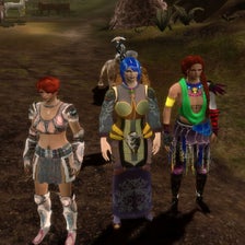 Retexture of Mage robe and light armour for Females