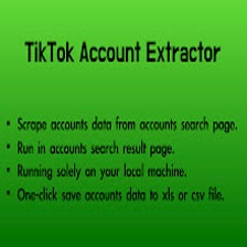 TikTok Account Extractor