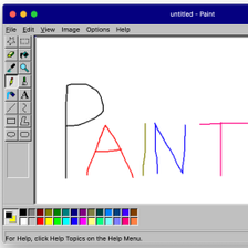 Paint MS Version