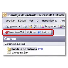 WaxMail for Microsoft Outlook