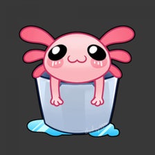 Axolotl - Kawaii Wallpaper