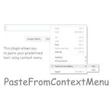 Paste From Context Menu