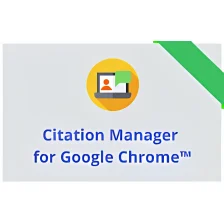 Citation Manager for Google Chrome™