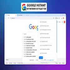 Google Instant Keywords Extractor