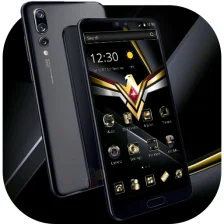 Gold Black Business Theme For Huawei P20