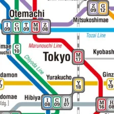 Tokyo Metro Map Offline
