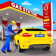 Gas Station Car Park Simulator