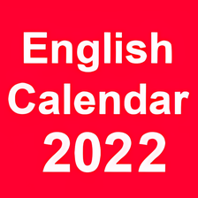 English Calendar 2022