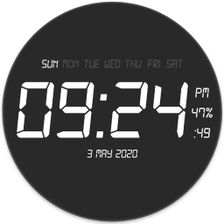 Digital Clock Live Wallpaper