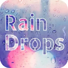 Rain Drops Font for FlipFont