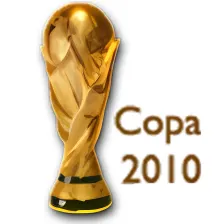 Calendário De Jogos Da Copa Do Mundo 2010 Royalty Free SVG