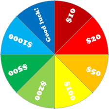 Wheel of lucky money