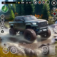 Offroad 4x4 Jeep Rally Driving