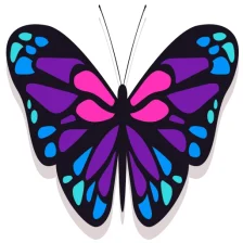 Butterflies Stickers 2021