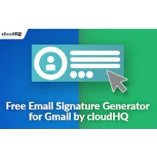 Free Email Signature Generator by cloudHQ