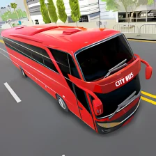 City Bus Public Transport: Passenger Pick  Drop