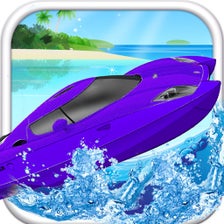 A Jet Boat Racer - A Speed-Boat Shooter Free Water Racing Game