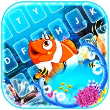 Coral Fish - Animated Keyboard