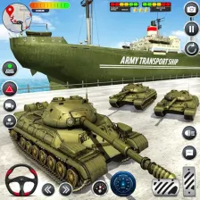 US Army Transport Tank Cruise Ship Helicopter Game