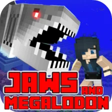 Jaws and Megalodon Addon for MCPE