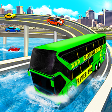 River bus driving tourist bus simulator 2018