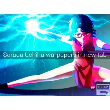 Sarada Uchiha Naruto Wallpapers New Tab
