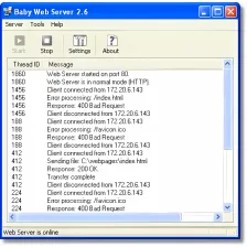 Baby Web Server