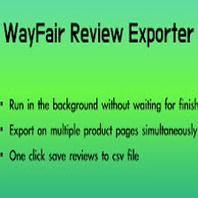 WayFair Review Exporter