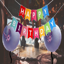 A Birthday Party Gone Wrong. Custom Post-Game Quest for Monster Hunter