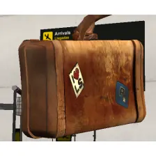 CJ Brown Suitcase (Fixed UV and a New HQ Model)