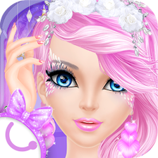 Princess Salon:Makeup Dress up