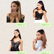 Ariana Grande WAStickerApps :