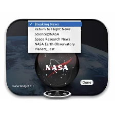 NASA Widget
