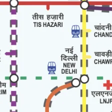 Delhi Metro Map Offline